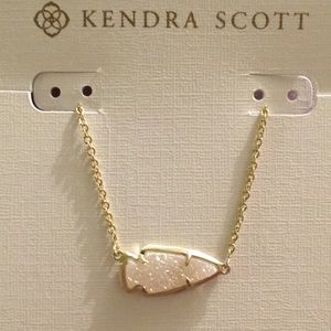 Brand new Kendra scott druzy necklace